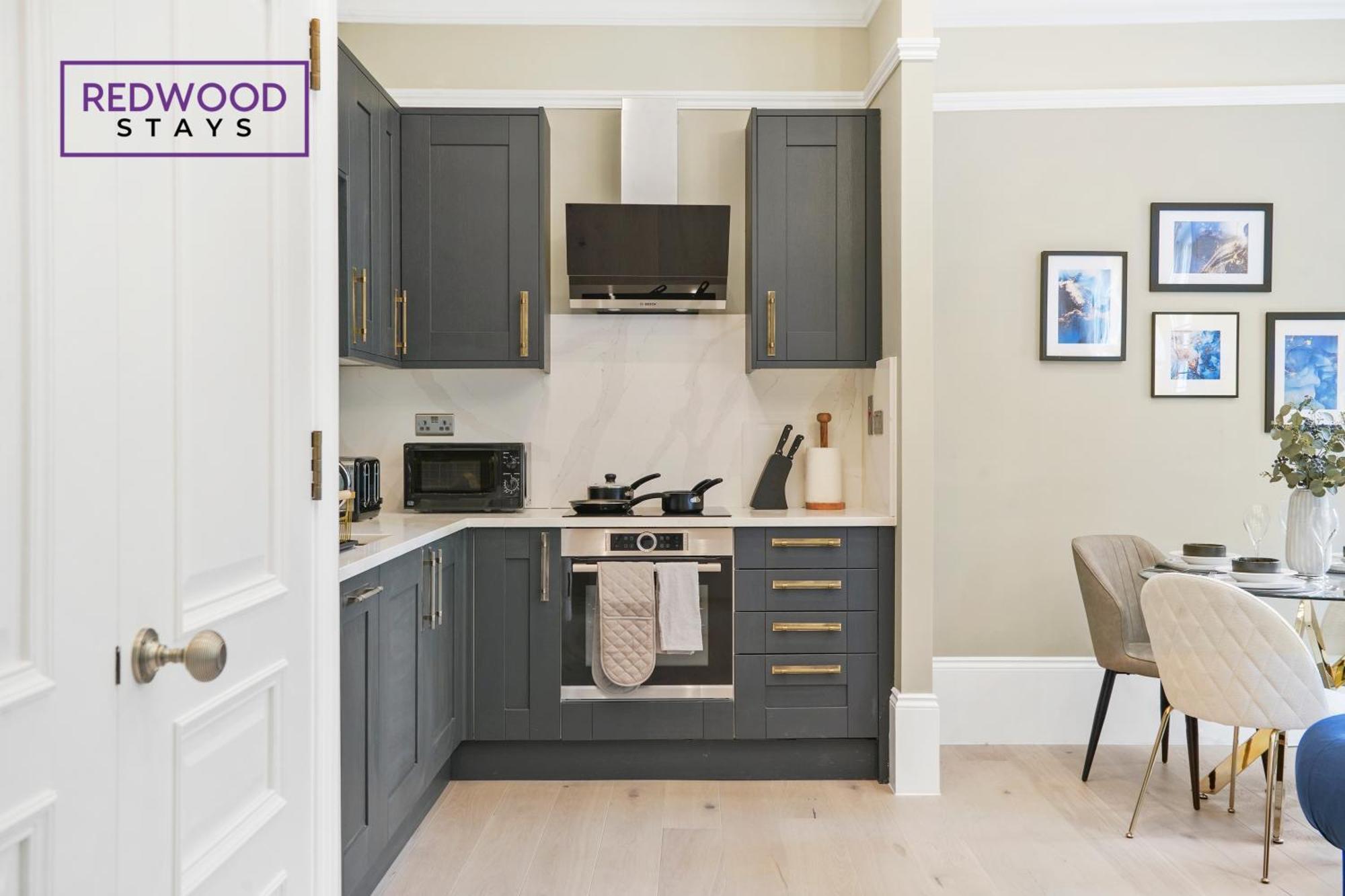 Top Quality 2 Bed 1 Bath Apartments For Contractors By Redwood Stays Reading Exterior photo