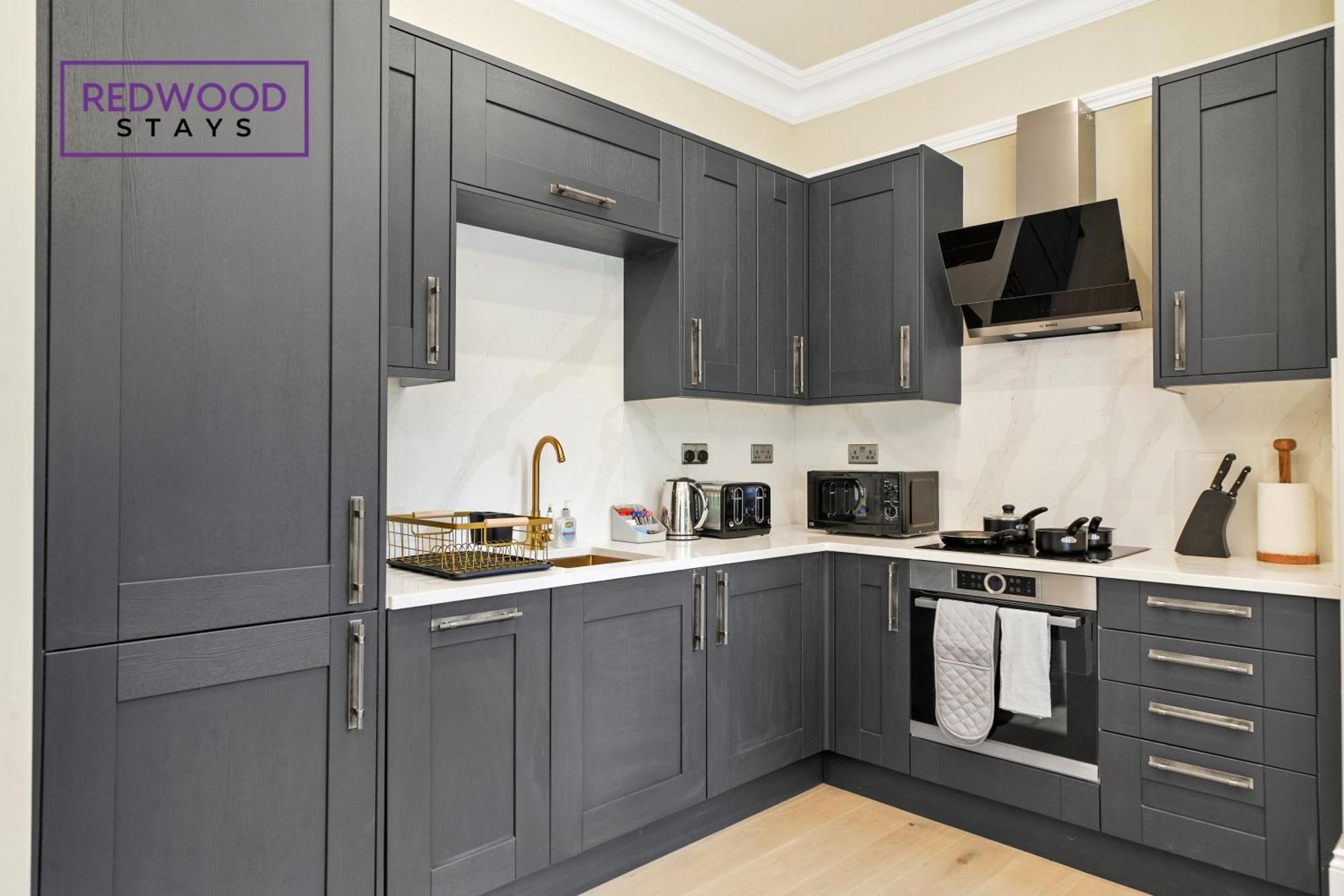 Top Quality 2 Bed 1 Bath Apartments For Contractors By Redwood Stays Reading Exterior photo