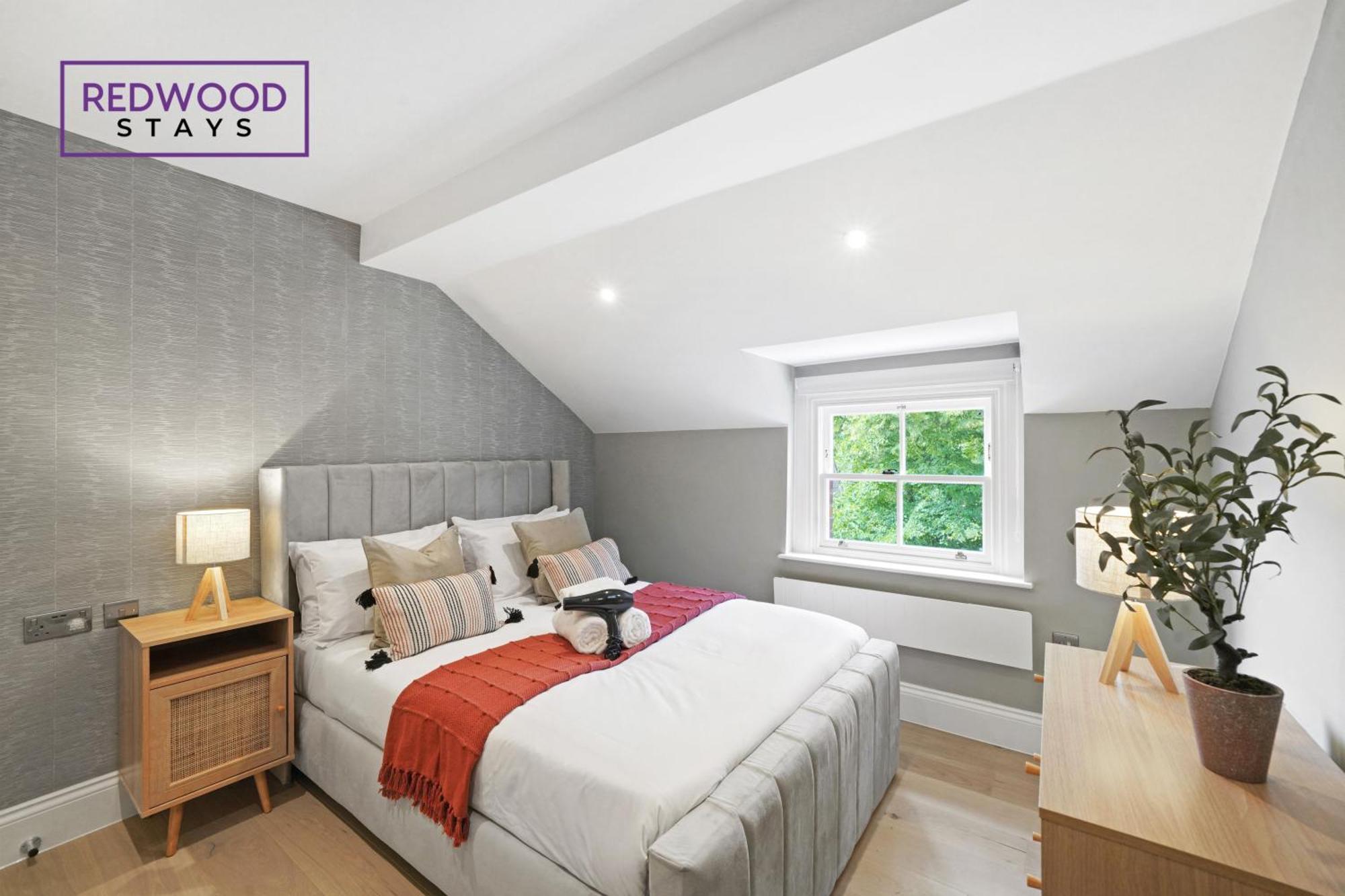 Top Quality 2 Bed 1 Bath Apartments For Contractors By Redwood Stays Reading Exterior photo