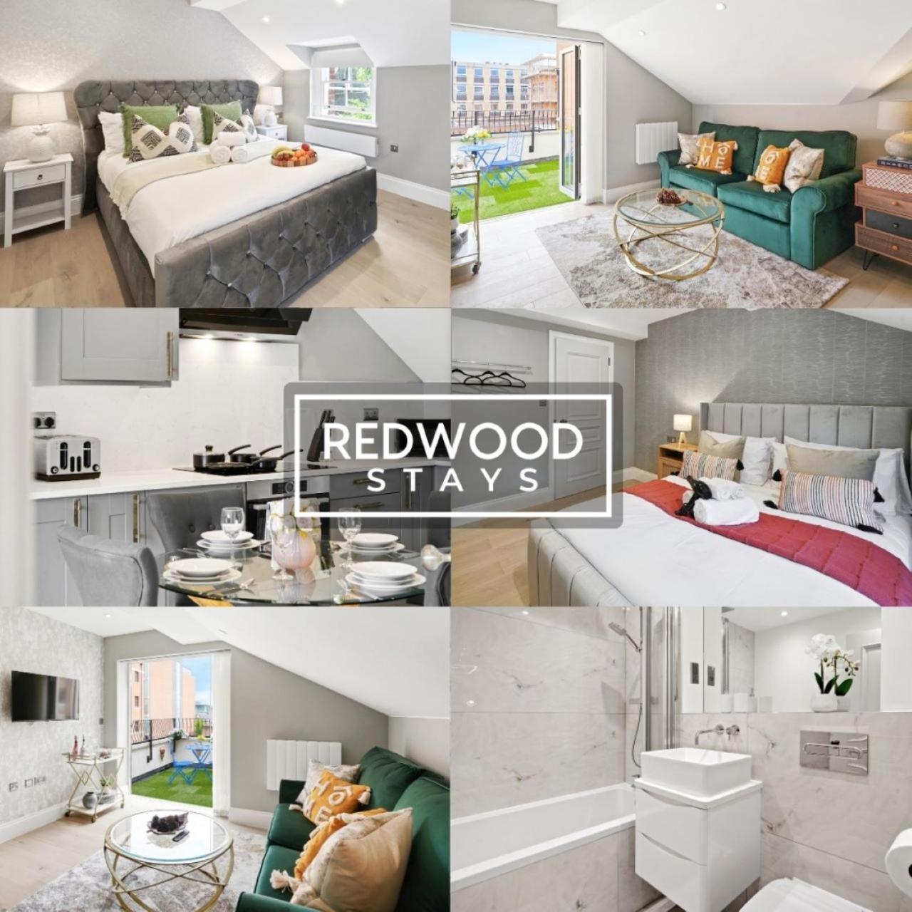 Top Quality 2 Bed 1 Bath Apartments For Contractors By Redwood Stays Reading Exterior photo