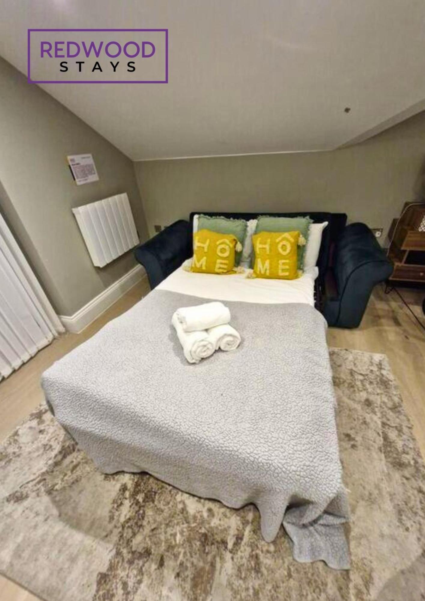 Top Quality 2 Bed 1 Bath Apartments For Contractors By Redwood Stays Reading Exterior photo